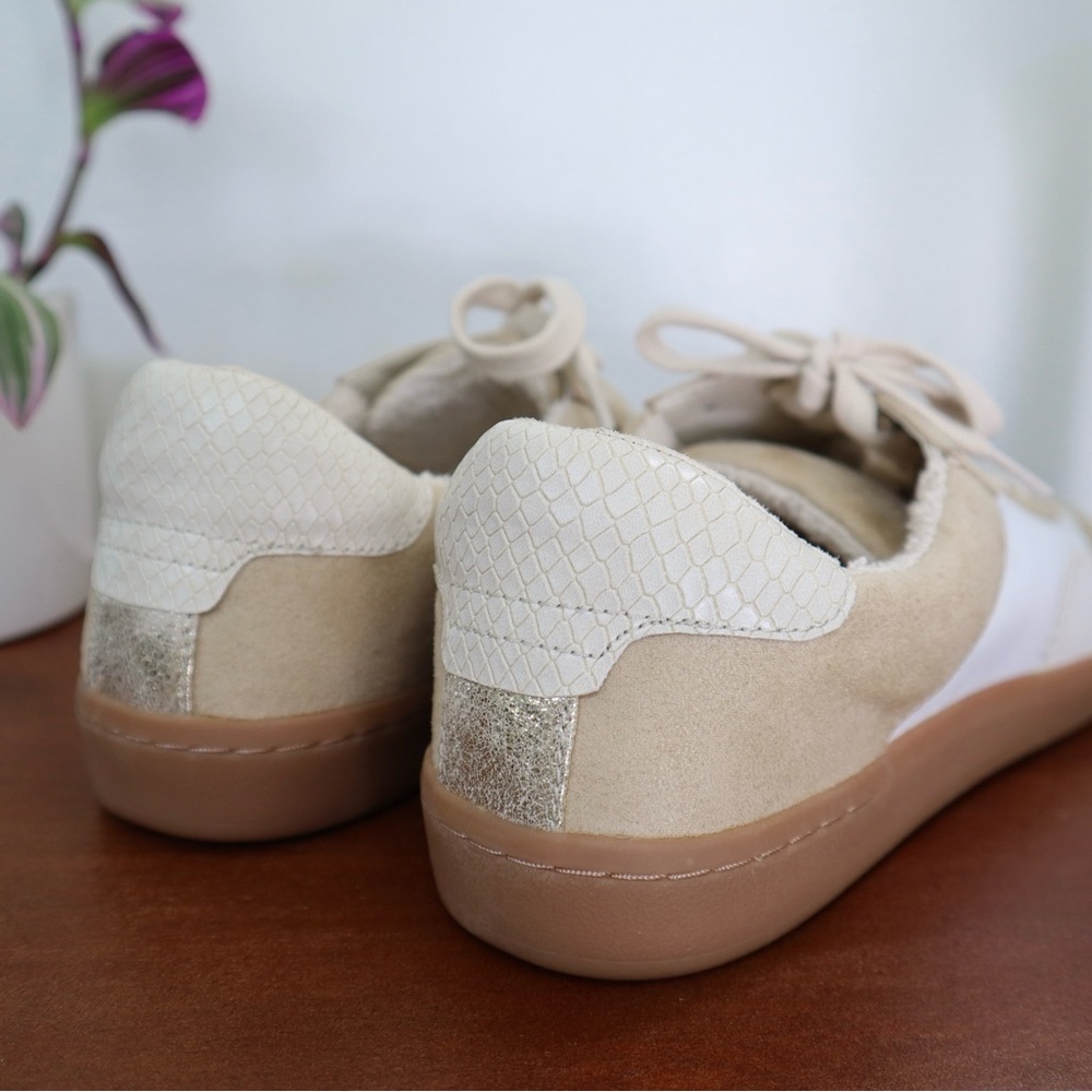 Dolce Vita Cream Sneakers - Picture 3 of 6